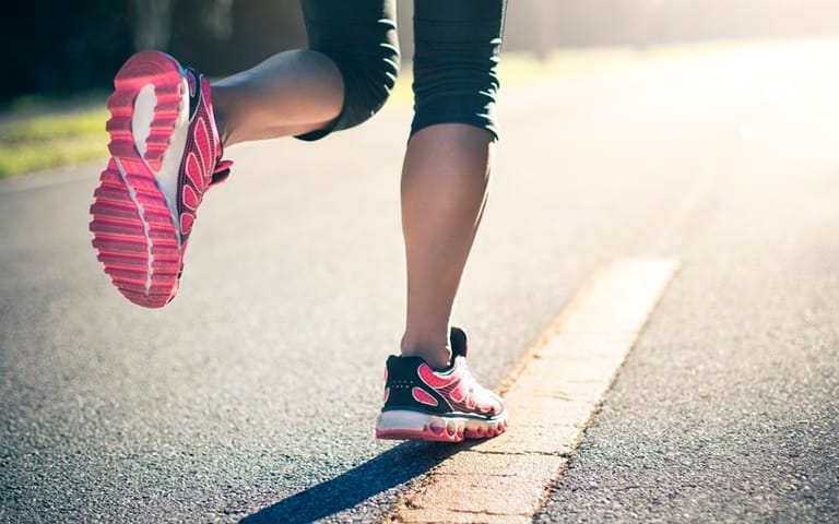 running