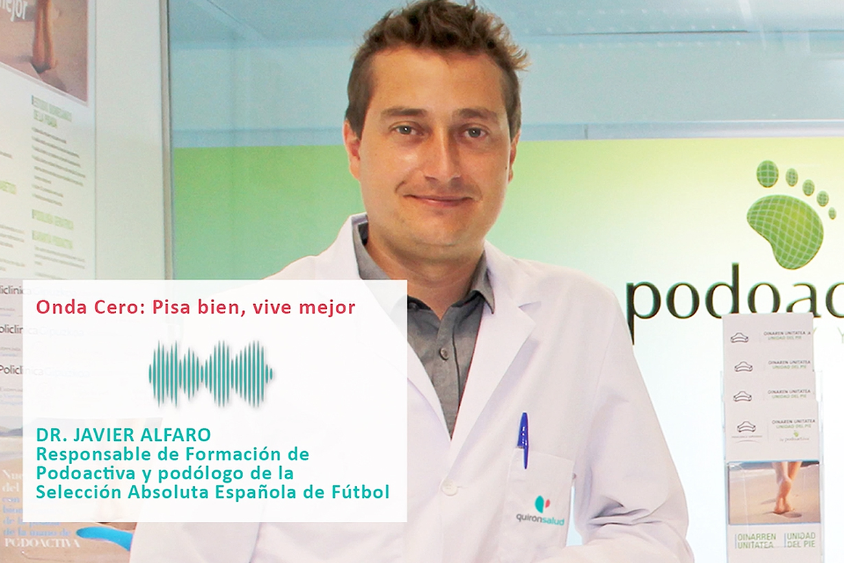 Dr. Javier Alfaro at the Onda Cero Medical Office - Step well, live better