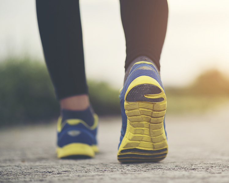 Suela de zapatillas de correr de mujer