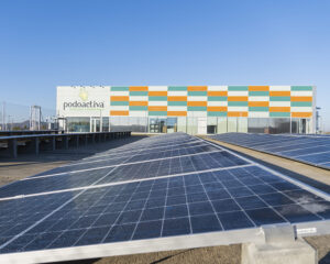 Placas solares en el Parque Tecnológico Walqa