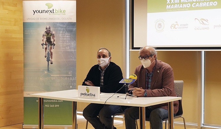 Presentation of the Mariano Cabrero Memorial cycling event