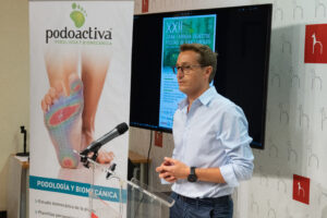 Javier Alfaro, technical director of Podoactiva.
