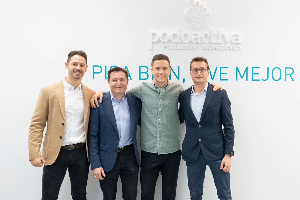 Podoactiva opens its 28th clinic in Bilbao with Ander Herrera as sponsor