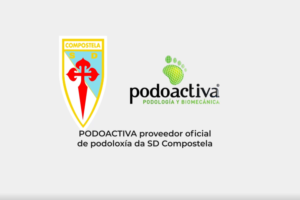 Podoactiva ha renovado su colaboración con la Sociedad Deportiva Compostela.