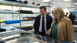 Visita consejera Tomasa Hernández