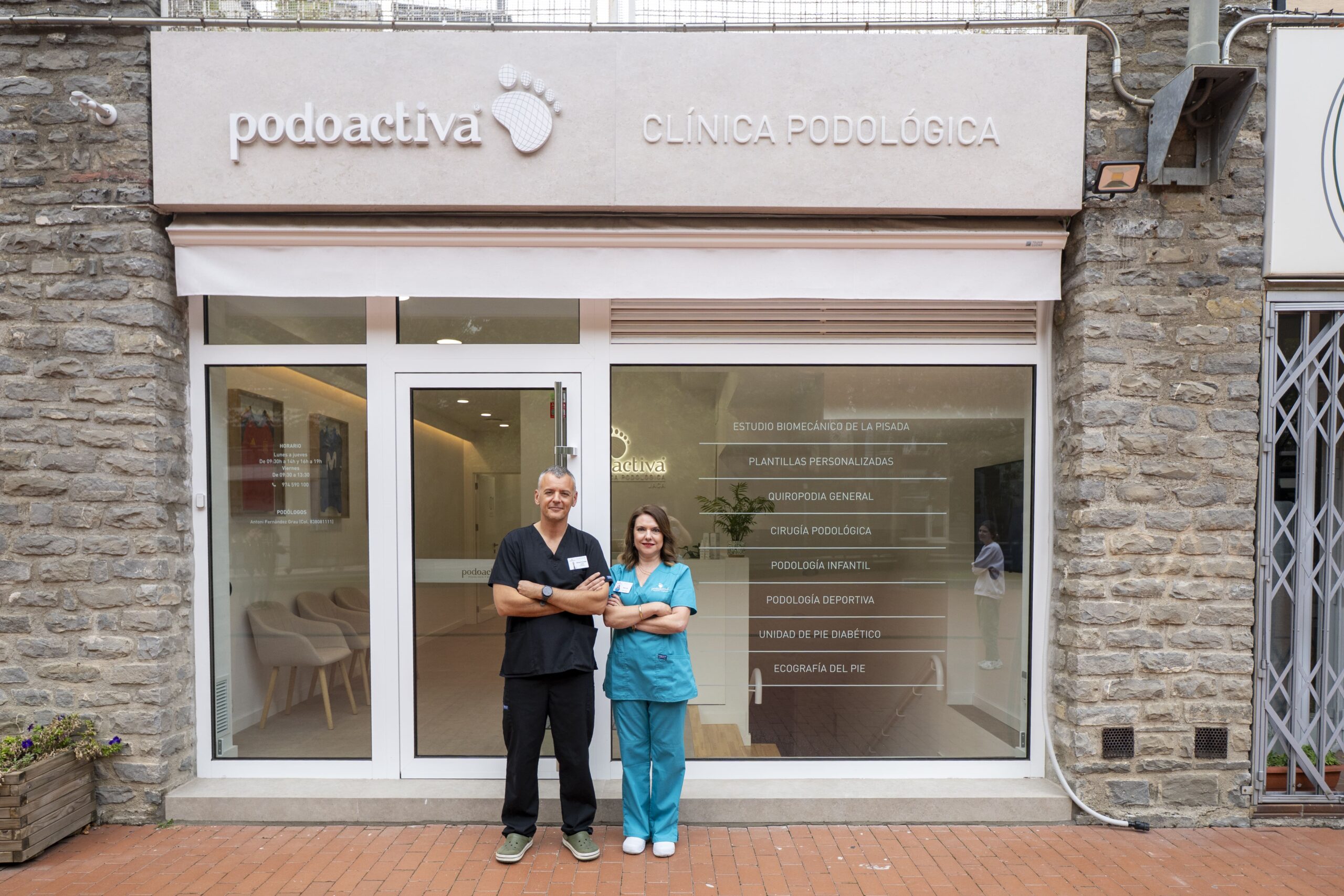 clinica podologica jaca